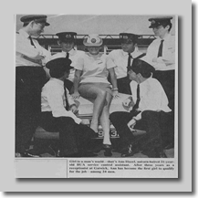 George, as a Redcap in 1969, is top right